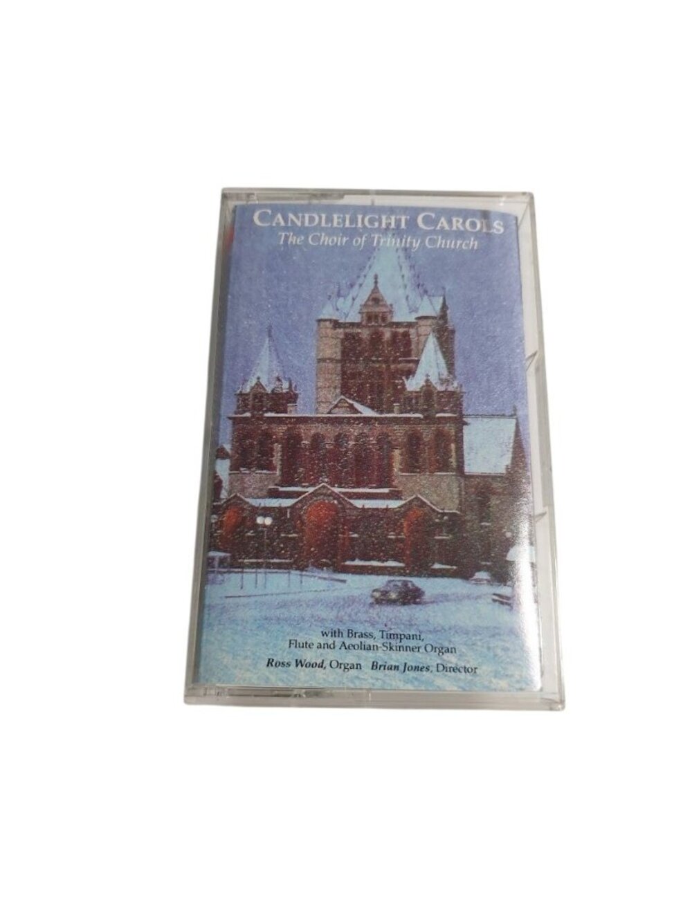 Candlelight Carols Choir Of Trinity Church Christmas Cassette Tape 1990 Holiday